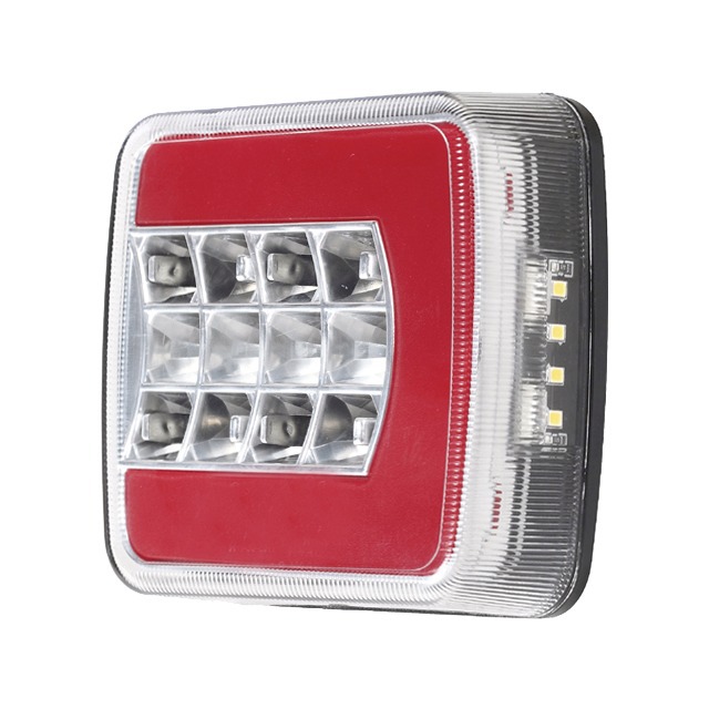 FEU Arriere Gauche Carre 4 Fonctions LED 12-24V référence fournisseur 1216772B